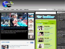 Tablet Screenshot of celebrity-mania.com